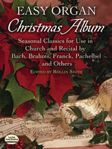Easy Organ Christmas Album Organ sheet music cover